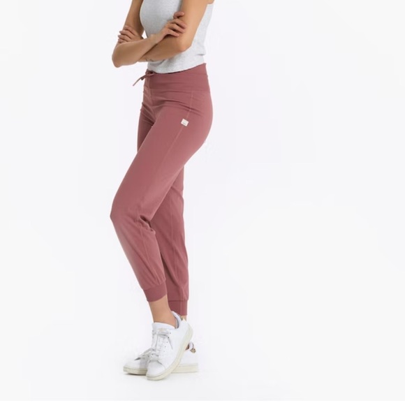 Vuori Daily Jogger Leggings Terra Cotta Stretch Womens XS - Picture 3 of 9